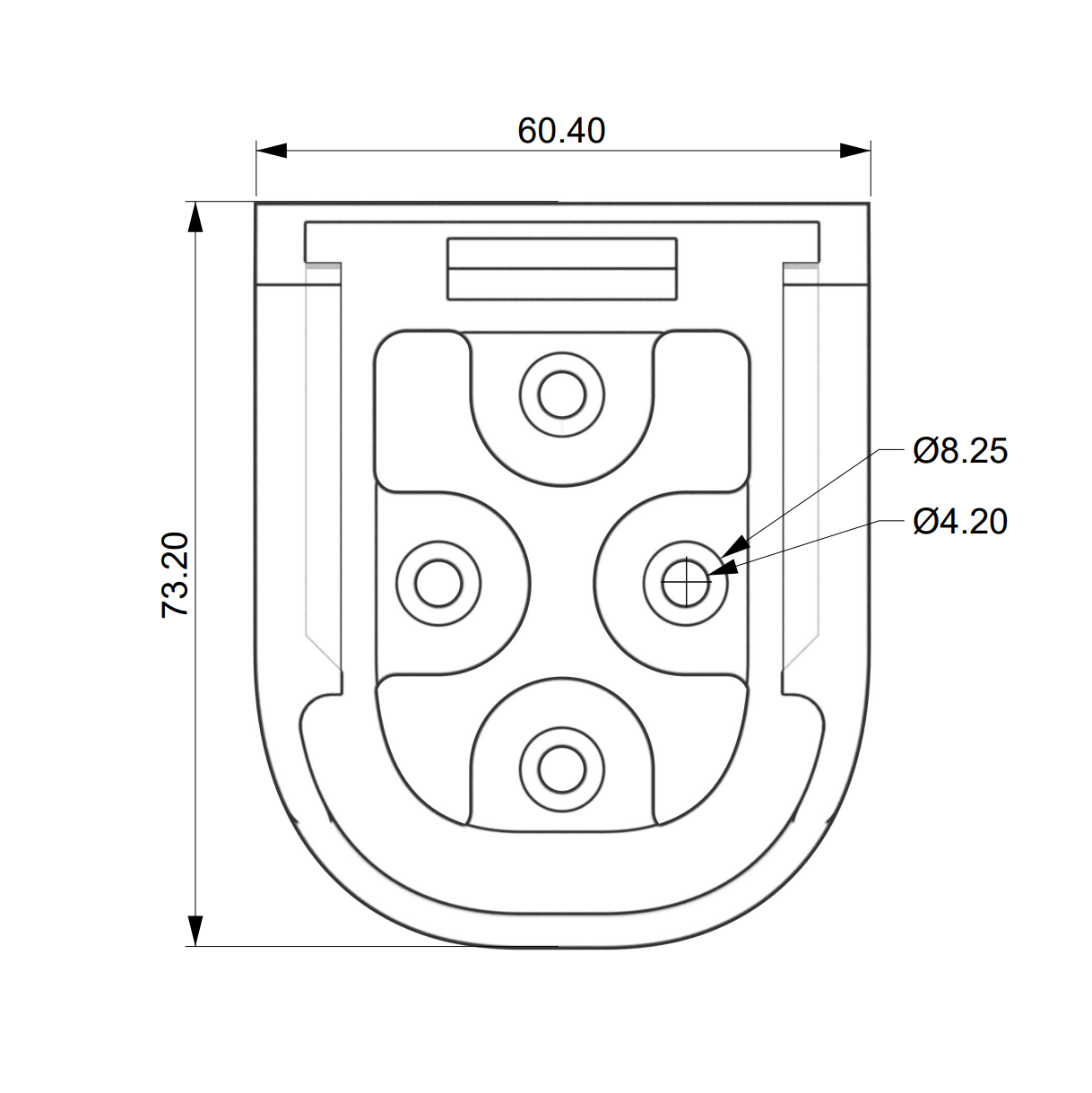 Suport printat 3D pentru baterie Detoolz 20V Li-Ion