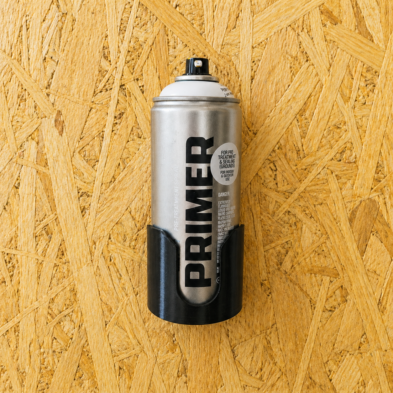 Suport de Perete pentru Spray-uri de Vopsit, Printat 3D – Organizator pentru Atelier