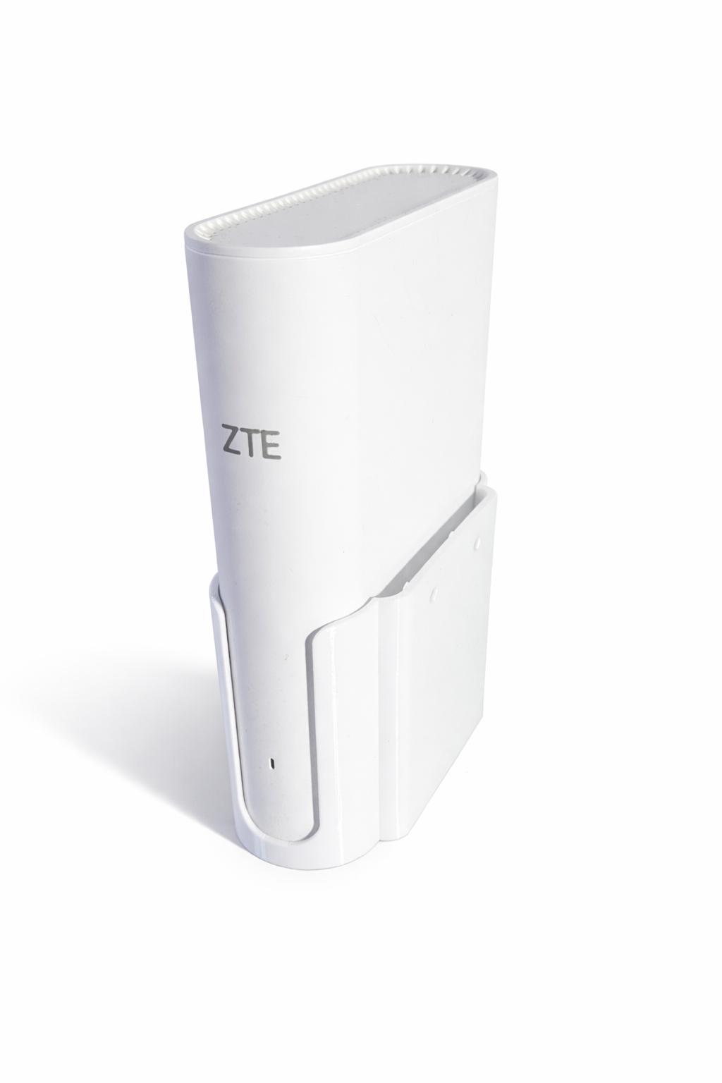 Suport perete router ZTE ZXHN H3601P – printat 3D, montaj vertical