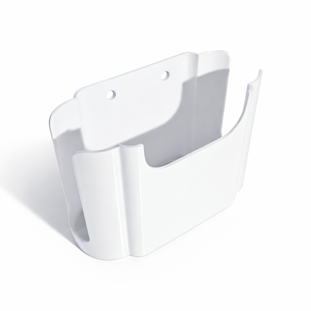 Suport perete router ZTE ZXHN H3601P – printat 3D, montaj vertical