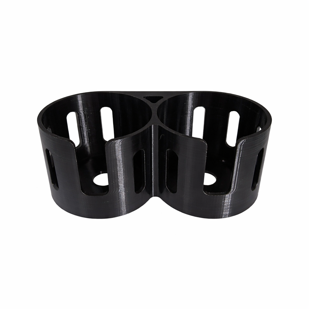 Suport dublu universal pentru pahare auto – detașabil, realizat prin imprimare 3D (PETG)